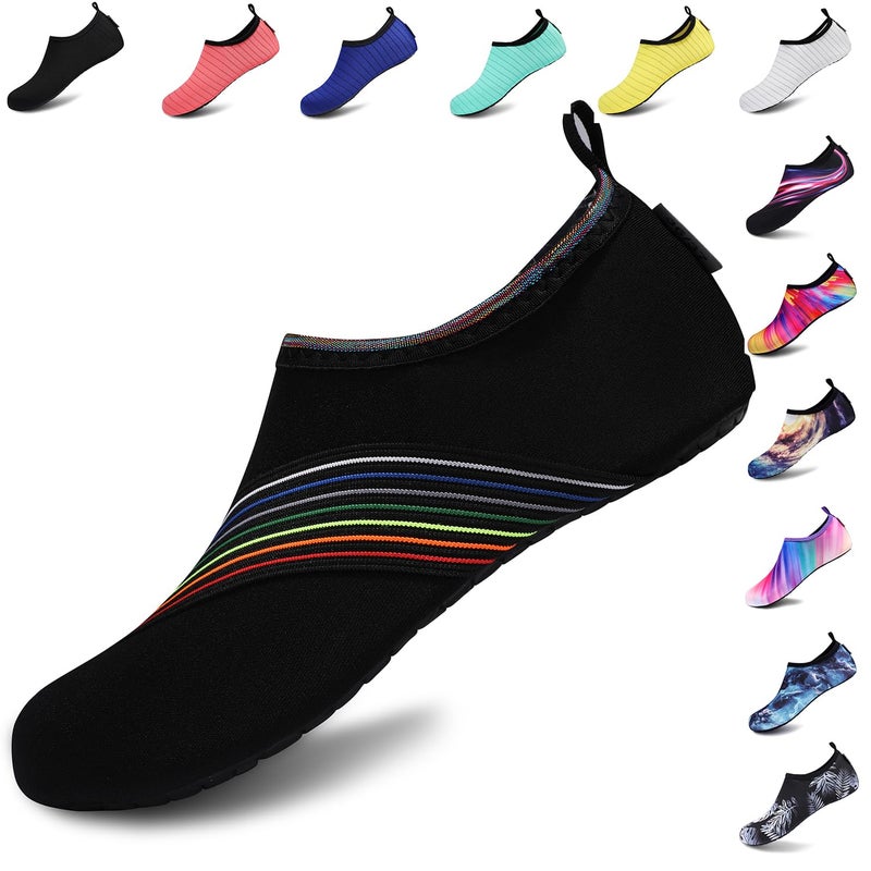 VIFUUR Water Sports Unisex Shoes XidaiBlack - 7.5-8.5 W US / 6-7 M US (38-39) - Image 1